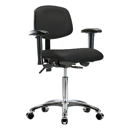 Medium Bench Chair Ergonomic Chair, Adjustable Arms, 21-1/2