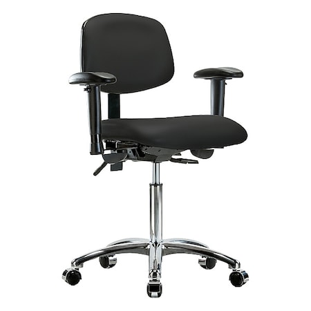 Medium Bench Chair Ergonomic Chair, Adjustable Arms, 21-1/2