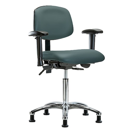 Medium Bench Chair Ergonomic Chair, Adjustable Arms, 21-1/2