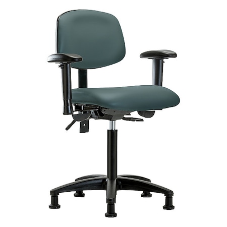 Medium Bench Chair Ergonomic Chair, Adjustable Arms, 21