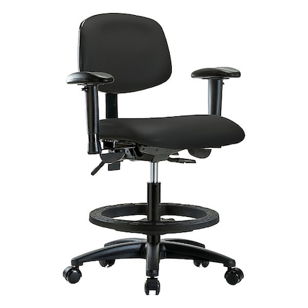 Medium Bench Chair Ergonomic Chair, Adjustable Arms, 21