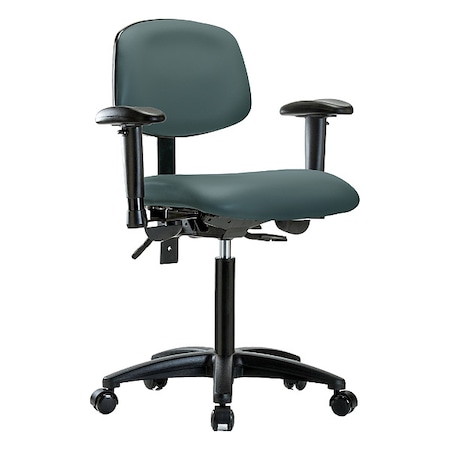 Medium Bench Chair Ergonomic Chair, Adjustable Arms, 21