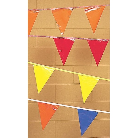 Pennants, Polyethylene, Multicolor, 100 ft. MPN:PL-2 M/C