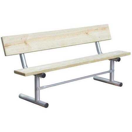 Outdoor Bench, 72 in. L, Woodtone MPN:13P993