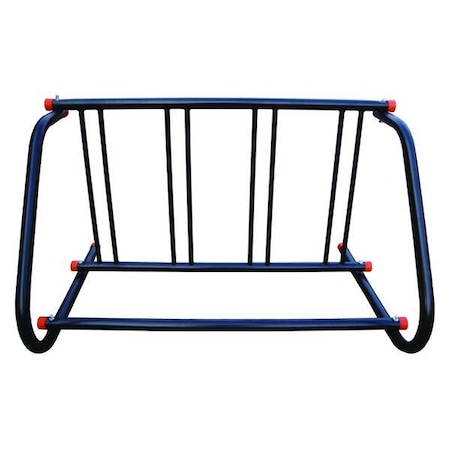 Bike Rack, Black, 49-5/8 in. L, 4-Bike MPN:45MK35