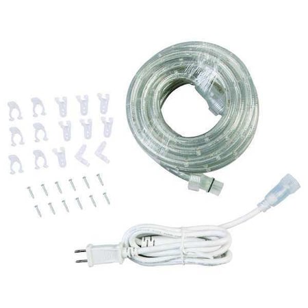 LED RopeLight, 18ftX1/2in, White, 18W (Formerly LumaPro) MPN:30F514