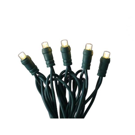 StringLights, 25ft, Button, 50LEDs, WrmWht MPN:60RG12