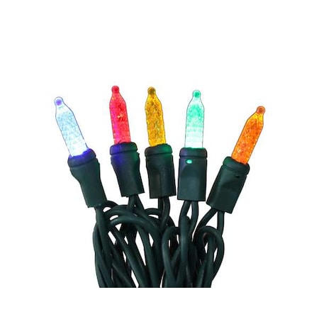 StringLights, 25ft, Bllt, 50LEDs, Multi MPN:60RG16