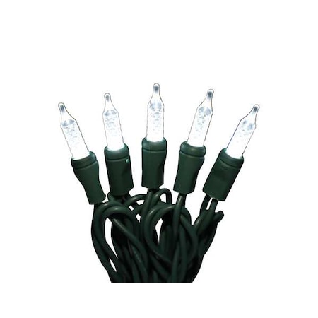 StringLights, 23.7ft, Bllt, 70LEDs, White MPN:60RG19