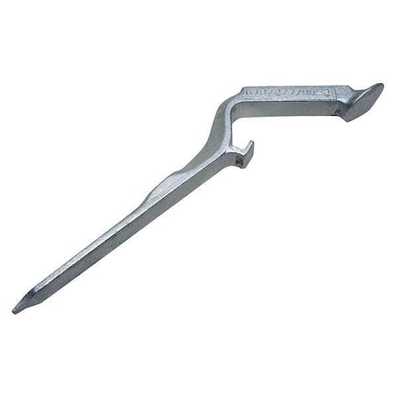 Pail Lid Opener, Silver, Aluminum, 12 In. MPN:18
