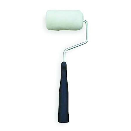 Mini Paint Roller Frame & Cover, Cage, Plastic Handle, 4
