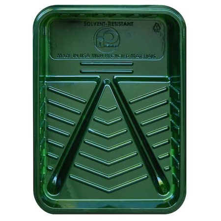 PET Recycled Plastic Paint Tray, 1 qt, 15 1/2