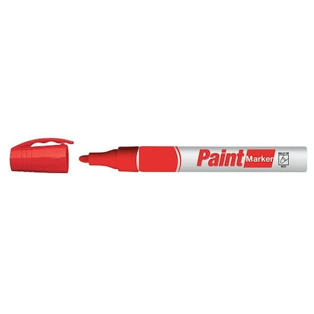 Industrial Marker, Jumbo Tip, Red Color Family, Ink MPN:19N836