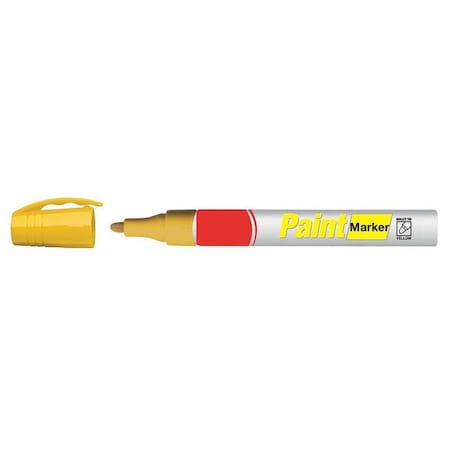 Industrial Marker, Jumbo Tip, Yellow Color Family, Ink MPN:19N838