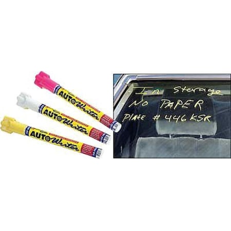 Paint Marker, Medium Tip, Yellow Color Family, Paint, 4 PK MPN:3MHA4