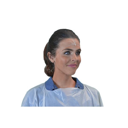 Hairnet, Nylon, 28 in Dia., White, 1440 PK MPN:109I-LRG WHITE