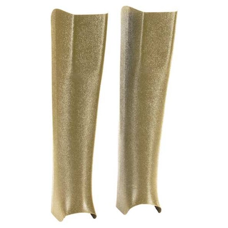 Gaiters, Plastic, Black, Size 19 H (Front)/15 H (Back) in MPN:281-OD