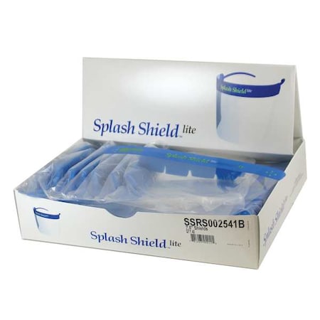 Face Shield Visor, Clear Visor, 7 1/2 in Height, Anti-Fog Lens, clear MPN:4541LC