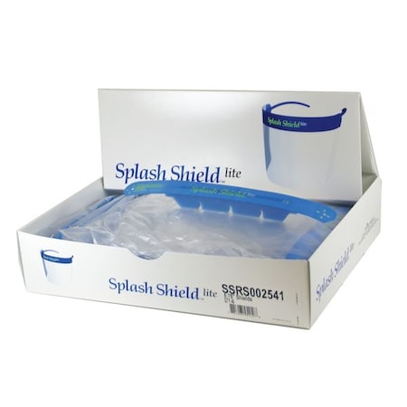 Face Shield Visor, Clear Visor, 5 3/4 in Height, Anti-Fog Lens, clear MPN:4541SC