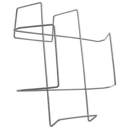 Hard Hat Rack, Vehicle Seat Back Mounting, For 1 Hard Hat, Nickel Plated Steel, Gray MPN:5LTR3