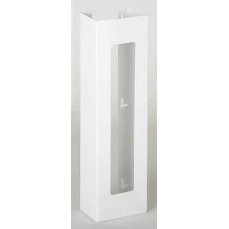 Glove Dispenser, Steel, Holds (2) Boxes, White, 20