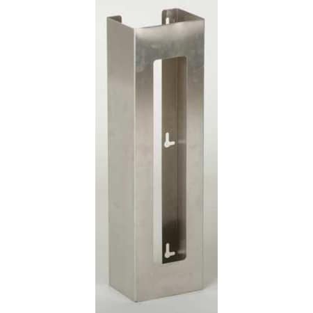 Glove Dispenser, Stainless Steel, Holds (2) Boxes, Silver, 20