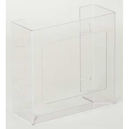 Glove Dispenser, Acrylic, Holds (2) Boxes, Clear, 10
