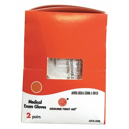 Cleanroom Gloves, Vinyl, 10 in L, White, Universal, 4 PK MPN:9999-1508