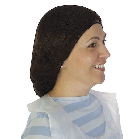 Hairnet, Nylon, 24 in Dia., Black, L, 1000 PK MPN:A1924BK/C
