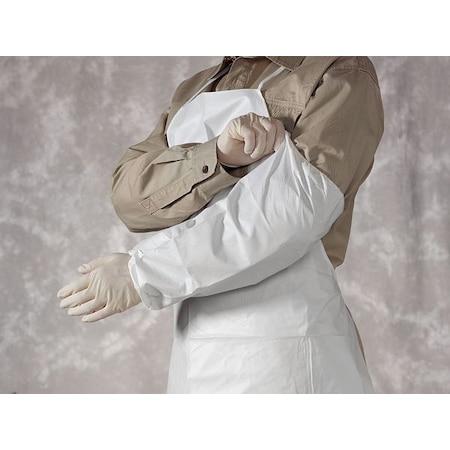 Disposable Sleeves, 18 in Length, Microporous Fabric, Serged Seam, 100 PK MPN:AG-KG