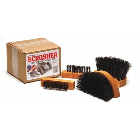 ReplacementBrushSet, Black, Polypropylene MPN:SB-M1