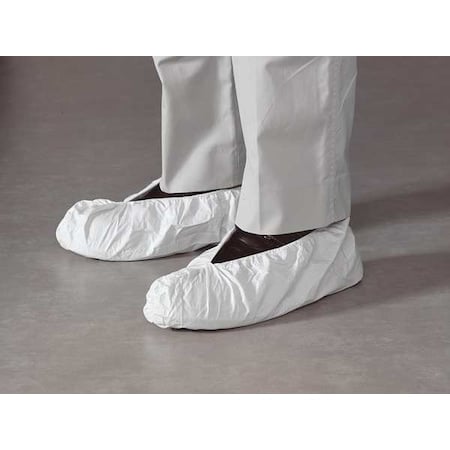 Disposable Shoe Cover, Tyvek® Alternative, White, Slip Resistant Sole: No, XL MPN:SC-KG