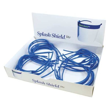 Splash Shield Replacement Frames, Not Applicable Visor, 3-3/4