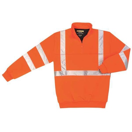 Hi-Viz Sweatshirt, Orange, Polyamide, 2XL MPN:UPA542 ORANGE XXL