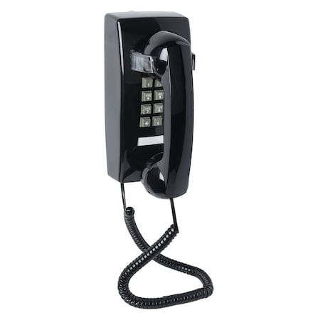 Standard Wall Phone, Black MPN:T-25 BLK w/o MW