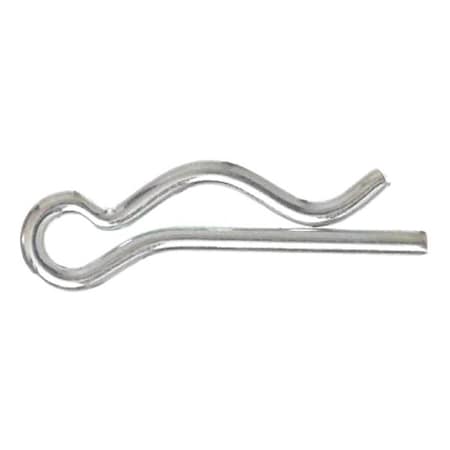 Bridge Cotter Pin, 5/64 in Dia, 1-3/32 in L, Steel, 25 PK MPN:2UJL3
