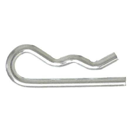 Bridge Cotter Pin, 3/32 in Dia, 1-1/8 in L, Steel, 25 PK MPN:2UJN1