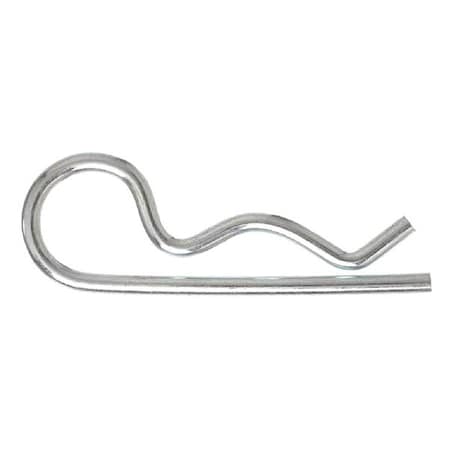 Bridge Cotter Pin, 1/8 in Dia, 2-1/2 in L, Steel, 25 PK MPN:2UJN9