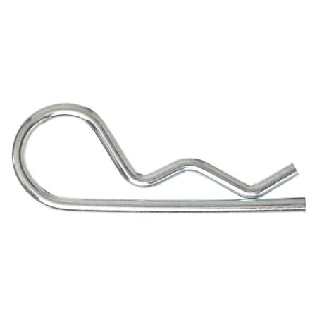Bridge Cotter Pin, 11/64 in Dia, 3-1/2 in L, Steel, 10 PK MPN:2UJR2