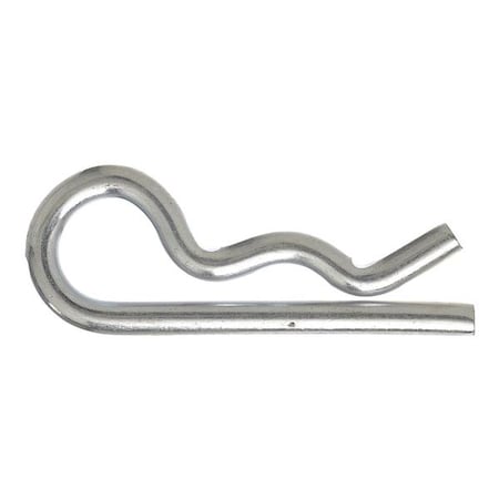 Bridge Cotter Pin, 19/64 in Dia, 4-1/16 in L, Carbon Steel, 10 PK MPN:3DYT6