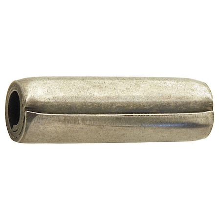 Coiled Spring Pin, 3/32 in Outside Dia, 1-1/2 in L, Stainless Steel, 50 PK MPN:5DY20