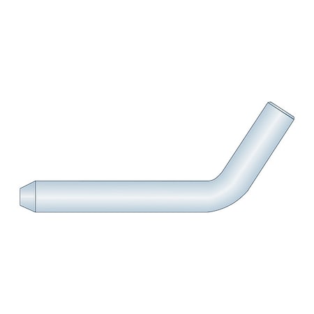 Bent Clevis Pin, 1/2 in Dia, Steel, 1 PK MPN:BTP-0500-3000