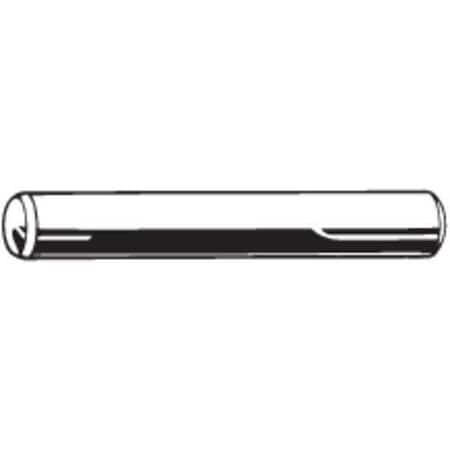 Standard Dowel Pin, 5 mm Nominal Dia, 61 mm L, Steel, 50 PK MPN:M39080.050.0060