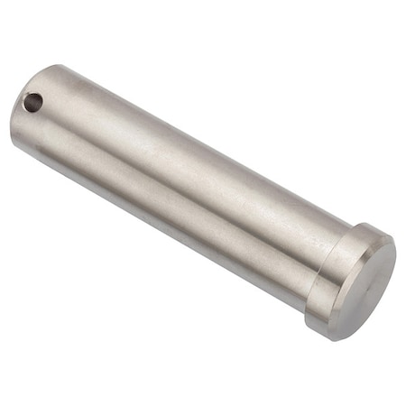 Precision Clevis Pin, 2 in Dia, Stainless Steel, 1 PK MPN:PIN30100156