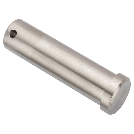 Precision Clevis Pin, 2 1/4 in Dia, Stainless Steel, 1 PK MPN:PIN30101248