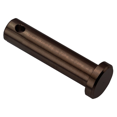 Precision Clevis Pin, 1/4 in Dia, Stainless Steel, 1 PK MPN:PIN3011418-BX
