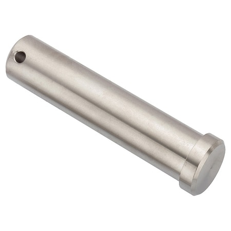 Precision Clevis Pin, 2 1/4 in Dia, Stainless Steel, 1 PK MPN:PIN30201264