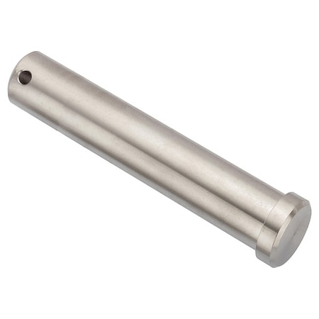Precision Clevis Pin, 2 1/4 in Dia, Stainless Steel, 1 PK MPN:PIN30201280