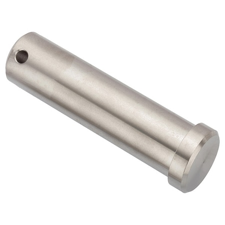 Precision Clevis Pin, 2 1/8 in Dia, Stainless Steel, 1 PK MPN:PIN30201848