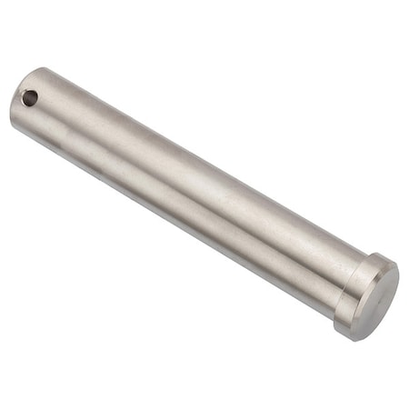 Precision Clevis Pin, 2 1/8 in Dia, Stainless Steel, 1 PK MPN:PIN30201896